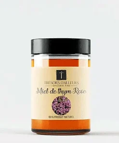 Pot de miel de thym rose 250g Maison de Dattes