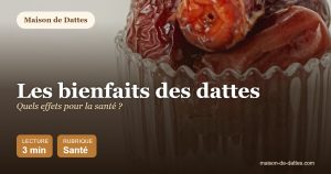 Les bienfaits des dattes : quels effets pour la santé ?