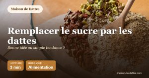 Remplacer le sucre par les dattes : bonne idée ou simple tendance ?